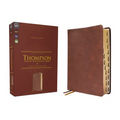 Nkjv, Thompson Chain-Reference Bible, Leathersoft, Brown, Red Letter, Thumb Indexed, Comfort Print - Imitation Leather
