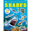 Sticker Encyclopedia Sharks: More Than 600 Stickers - Paperback