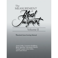 The Measurement of Moral Judgement: Volume 2, Standard Issue Scoring Manual - Paperback
