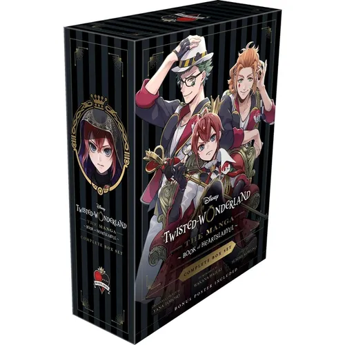 Disney Twisted-Wonderland: The Manga - Book of Heartslabyul Complete Box Set: Includes Vols. 1-4 with Premium - Paperback