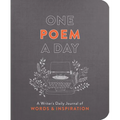 One Poem a Day: A Writer's Daily Journal of Words & Inspiration - Paperback