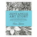 Zentangle Art Story: A Collection of Hand-Drawn Zentangle Inspired Illustrations for Adult Coloring - Paperback