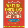 Ready-To-Use Writing Proficiency Lessons and Activities: 4th Grade Level - Paperback