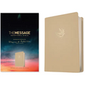 The Message Devotional Bible (Leather-Look, Driftwood Dove): Featuring Notes and Reflections from Eugene H. Peterson - Imitation Leather
