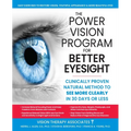 The Power Vision Program for Better Eyesight: Clinically Proven Natural Method to See More Clearly in 30 Days or Less - Paperback