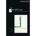 The Solid Letter: Readings of Friedrich Hölderlin - Hardcover
