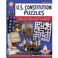 U.S. Constitution Puzzles Workbook, Grades 5 - 12 - Paperback