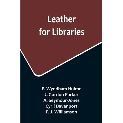 Leather for Libraries - Paperback