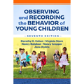 Observing and Recording the Behavior of Young Children - Paperback