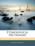 Etymological Dictionary - Paperback