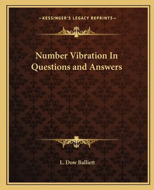 Number Vibration in Questions and Answers - Paperback