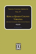 King & Queen County, Virginia Records. (Vol. #7) - Paperback