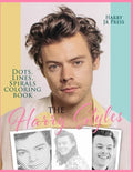 The Harry Styles Dots Lines Spirals Coloring Book: The Coloring Book for All Fans of Harry Styles With Easy, Fun and Relaxing Design - Paperback