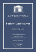 Business Associations, Law Essentials: Governing Law for Law School and Bar Exam Prep - Paperback