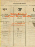 Elecciones en Puerto Rico, 1899-1964 - Paperback