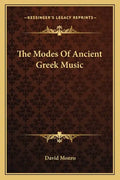 The Modes of Ancient Greek Music - Paperback