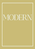 Modern: A decorative book for coffee tables, bookshelves and end tables: Stack style decor books to add home decor to bedrooms - Paperback