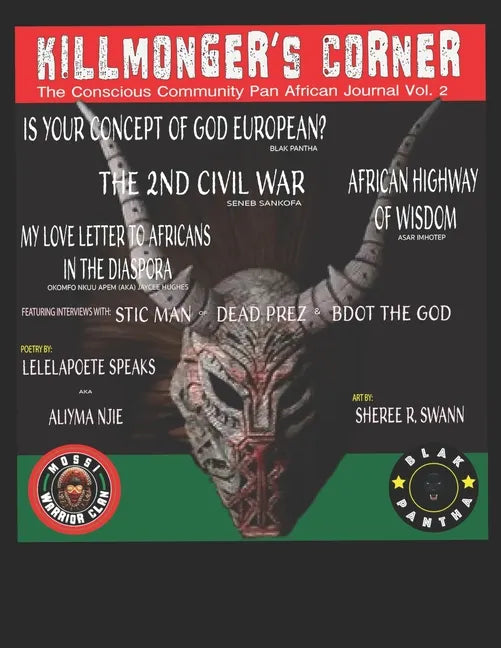 Kilmongers Corner Vol 2: The Conscious Communities Pan Afrikan Journal - Paperback