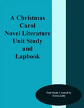 A Christmas Carol Novel Literature Unit Study and Lapbook - Paperback