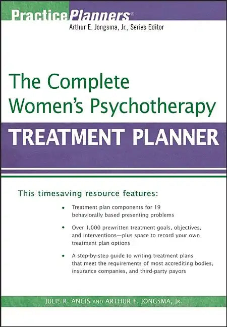 The Complete Women's Psychotherapy Treatment Planner - Paperback