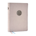Life in Christ Bible: Discovering, Believing, and Rejoicing in Who God Says You Are (Nkjv, Cream Leathersoft, Red Letter, Comfort Print) - Imitation Leather