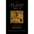 Plato: Laws 10: Translated with an Introduction and Commentary - Paperback