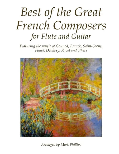 Best of the Great French Composers for Flute and Guitar - Paperback