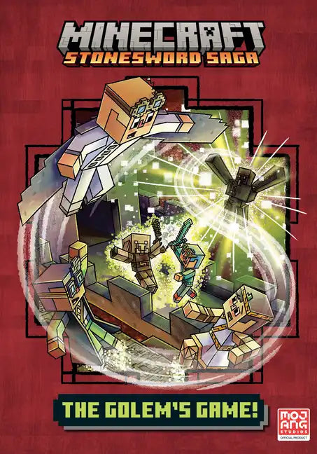 The Golem's Game! (Minecraft Stonesword Saga #5) - Hardcover