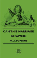 Can This Marriage Be Saved? - Paperback