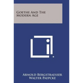 Goethe and the Modern Age - Paperback