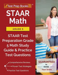 STAAR Math Grade 5: STAAR Test Preparation Grade 5 Math Study Guide & Practice Test Questions - Paperback