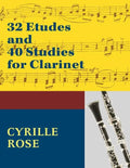 32 Etudes and 40 Studies for Clarinet: (Dover Chamber Music Scores) - Paperback