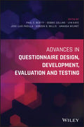 Advances in Questionnaire Design, Development, Evaluation and Testing - Paperback