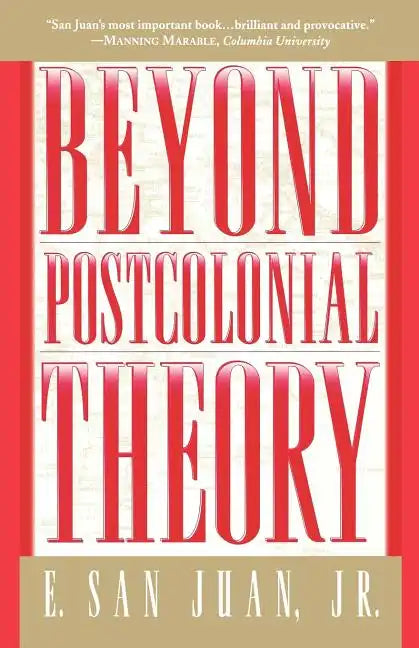 Beyond Postcolonial Theory - Paperback