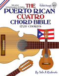 The Puerto Rican Cuatro Chord Bible: BEADG Standard Tuning 1,728 Chords - Paperback