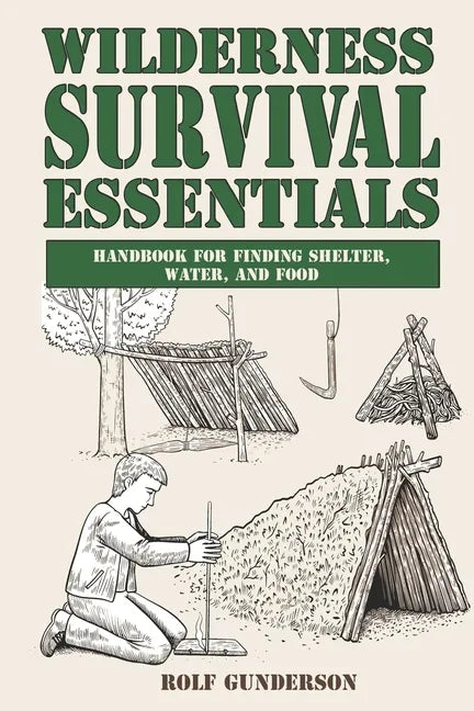 Wilderness Survival Essentials: Handbook for Finding Shelter, Water and Food - Paperback