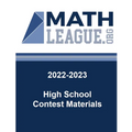 2022-2023 High School Contest Materials - Paperback