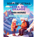 Sopa de Letras Letra Muy Grande para Mayores Edición Invierno: Crucigrama para Abuelos en Español, Spanish Crossword Puzzles - Paperback