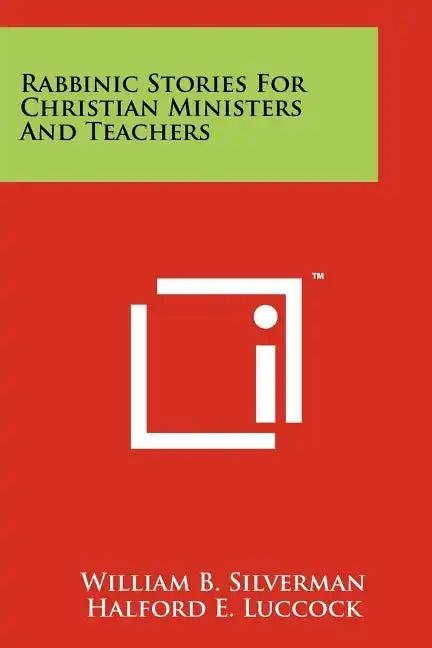 Rabbinic Stories For Christian Ministers And Teachers - Paperback