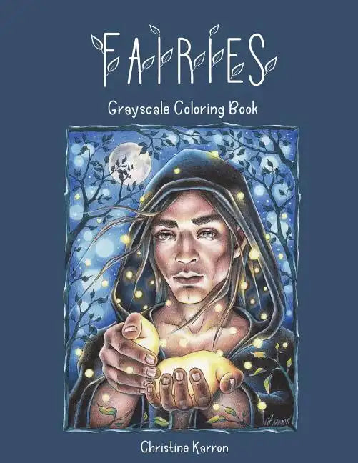 Fairies Grayscale Coloring Book - Paperback