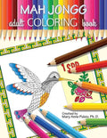 MAH JONGG Adult Coloring Book - Paperback