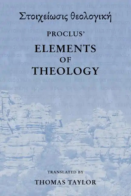 Proclus: The Elements of Theology - Paperback