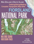Fiordland National Park Trekking/Hiking/Walking Complete Topographic Map Atlas Milford Sound Routeburn Track New Zealand South Island 1: 95000: Great - Paperback