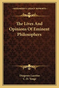 The Lives and Opinions of Eminent Philosophers - Paperback