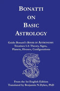 Bonatti on Basic Astrology - Paperback