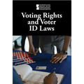 Voting Rights and Voter Id Laws - Library Binding