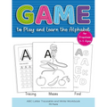 Game to Play and Learn the Alphabet for Preschool 3-5 Ages: Tracing, Mazes, Find, ABC Letter Traceable and Write Workbook - Paperback