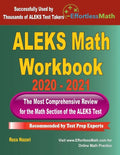 ALEKS Math Workbook 2020 - 2021: The Most Comprehensive Review for the ALEKS Math Test - Paperback
