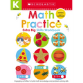 Math Practice Kindergarten Workbook: Scholastic Early Learners (Extra Big Skills Workbook) - Paperback