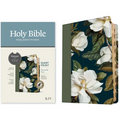 KJV Personal Size Giant Print Bible, Filament Enabled (Leatherlike, Magnolia Sage Green, Indexed, Red Letter) - Imitation Leather